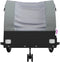 vidaXL - Fietstrailer - 45 - kg - ijzer - zwart - en - grijs