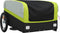 vidaXL - Fietstrailer - 45 - kg - ijzer - zwart - en - groen