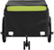 vidaXL - Fietstrailer - 45 - kg - ijzer - zwart - en - groen