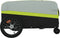 vidaXL - Fietstrailer - 45 - kg - ijzer - zwart - en - groen