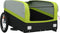 vidaXL - Fietstrailer - 45 - kg - ijzer - zwart - en - groen