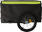 vidaXL - Fietstrailer - 45 - kg - ijzer - zwart - en - groen