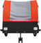 vidaXL - Fietstrailer - 45 - kg - ijzer - zwart - en - oranje