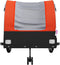 vidaXL - Fietstrailer - 45 - kg - ijzer - zwart - en - oranje