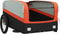 vidaXL - Fietstrailer - 45 - kg - ijzer - zwart - en - oranje