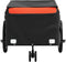 vidaXL - Fietstrailer - 45 - kg - ijzer - zwart - en - oranje