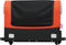 vidaXL - Fietstrailer - 45 - kg - ijzer - zwart - en - oranje