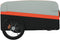 vidaXL - Fietstrailer - 45 - kg - ijzer - zwart - en - oranje