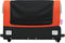 vidaXL - Fietstrailer - 45 - kg - ijzer - zwart - en - oranje