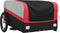 vidaXL - Fietstrailer - 45 - kg - ijzer - zwart - en - rood