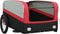 vidaXL - Fietstrailer - 45 - kg - ijzer - zwart - en - rood