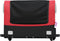 vidaXL - Fietstrailer - 45 - kg - ijzer - zwart - en - rood