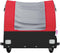 vidaXL - Fietstrailer - 45 - kg - ijzer - zwart - en - rood