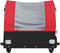 vidaXL - Fietstrailer - 45 - kg - ijzer - zwart - en - rood