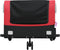 vidaXL - Fietstrailer - 45 - kg - ijzer - zwart - en - rood