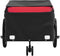 vidaXL - Fietstrailer - 45 - kg - ijzer - zwart - en - rood