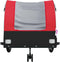 vidaXL - Fietstrailer - 45 - kg - ijzer - zwart - en - rood