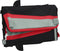 vidaXL - Fietstrailer - 45 - kg - ijzer - zwart - en - rood
