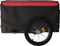 vidaXL - Fietstrailer - 45 - kg - ijzer - zwart - en - rood