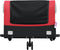 vidaXL - Fietstrailer - 45 - kg - ijzer - zwart - en - rood