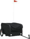 vidaXL - Fietstrailer - 45 - kg - ijzer - zwart