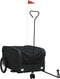 vidaXL - Fietstrailer - 45 - kg - ijzer - zwart