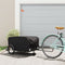 vidaXL - Fietstrailer - 45 - kg - ijzer - zwart