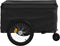 vidaXL - Fietstrailer - 45 - kg - ijzer - zwart