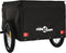 vidaXL - Fietstrailer - 45 - kg - ijzer - zwart