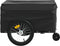 vidaXL - Fietstrailer - 45 - kg - ijzer - zwart