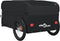 vidaXL - Fietstrailer - 45 - kg - ijzer - zwart