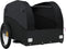 vidaXL - Fietstrailer - 45 - kg - ijzer - zwart