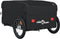 vidaXL - Fietstrailer - 45 - kg - ijzer - zwart