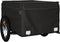vidaXL - Fietstrailer - 45 - kg - ijzer - zwart