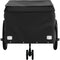 vidaXL - Fietstrailer - 45 - kg - ijzer - zwart