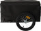 vidaXL - Fietstrailer - 45 - kg - ijzer - zwart