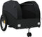 vidaXL - Fietstrailer - 45 - kg - ijzer - zwart