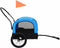 vidaXL - Fietstrailer - en - hondenwagen - 2-in-1 - blauw - en - zwart