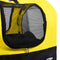 vidaXL - Fietstrailer - en - hondenwagen - 2-in-1 - geel - en - zwart