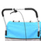 vidaXL - Fietstrailer - en - kinderwagen - 2-in-1 - blauw - en - grijs