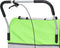 vidaXL - Fietstrailer - en - kinderwagen - 2-in-1 - groen - en - grijs