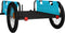 vidaXL - Fietstrailer - oxford - stof - en - ijzer - blauw - en - zwart