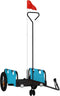 vidaXL - Fietstrailer - oxford - stof - en - ijzer - blauw