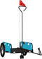 vidaXL - Fietstrailer - oxford - stof - en - ijzer - blauw