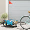 vidaXL - Fietstrailer - oxford - stof - en - ijzer - blauw