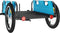 vidaXL - Fietstrailer - oxford - stof - en - ijzer - blauw