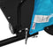 vidaXL - Fietstrailer - oxford - stof - en - ijzer - blauw
