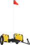 vidaXL - Fietstrailer - oxford - stof - en - ijzer - geel