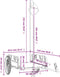 vidaXL - Fietstrailer - oxford - stof - en - ijzer - geel