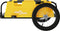 vidaXL - Fietstrailer - oxford - stof - en - ijzer - geel